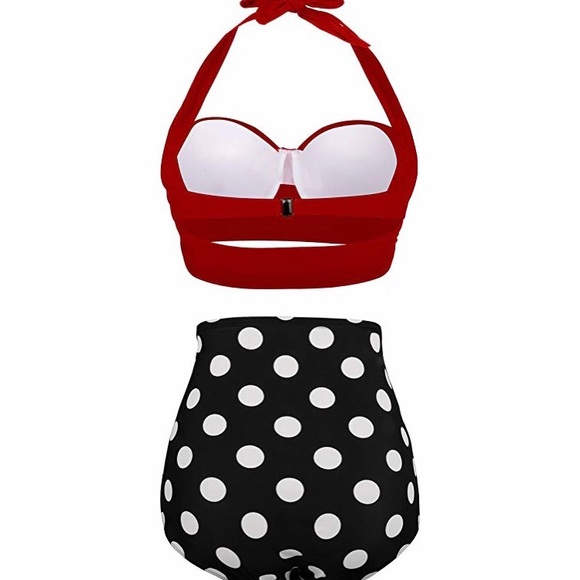 🆕Plus Size Vintage High Waisted Swimsuit - Picture 2 of 4